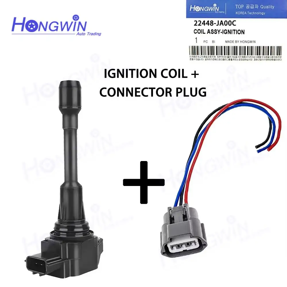 For Infiniti FX50 M56 Rogue Sentra Versa Nissan Altima(1-4) Car Parts Ignition Coil 22448-JA00C 22448-ED000 22448-JA00A
For Infiniti FX50 M56 Rogue Sentra Versa Nissan Altima(1-4) Car Parts Ignition Coil 22448-JA00C 22448-ED000 22448-JA00A