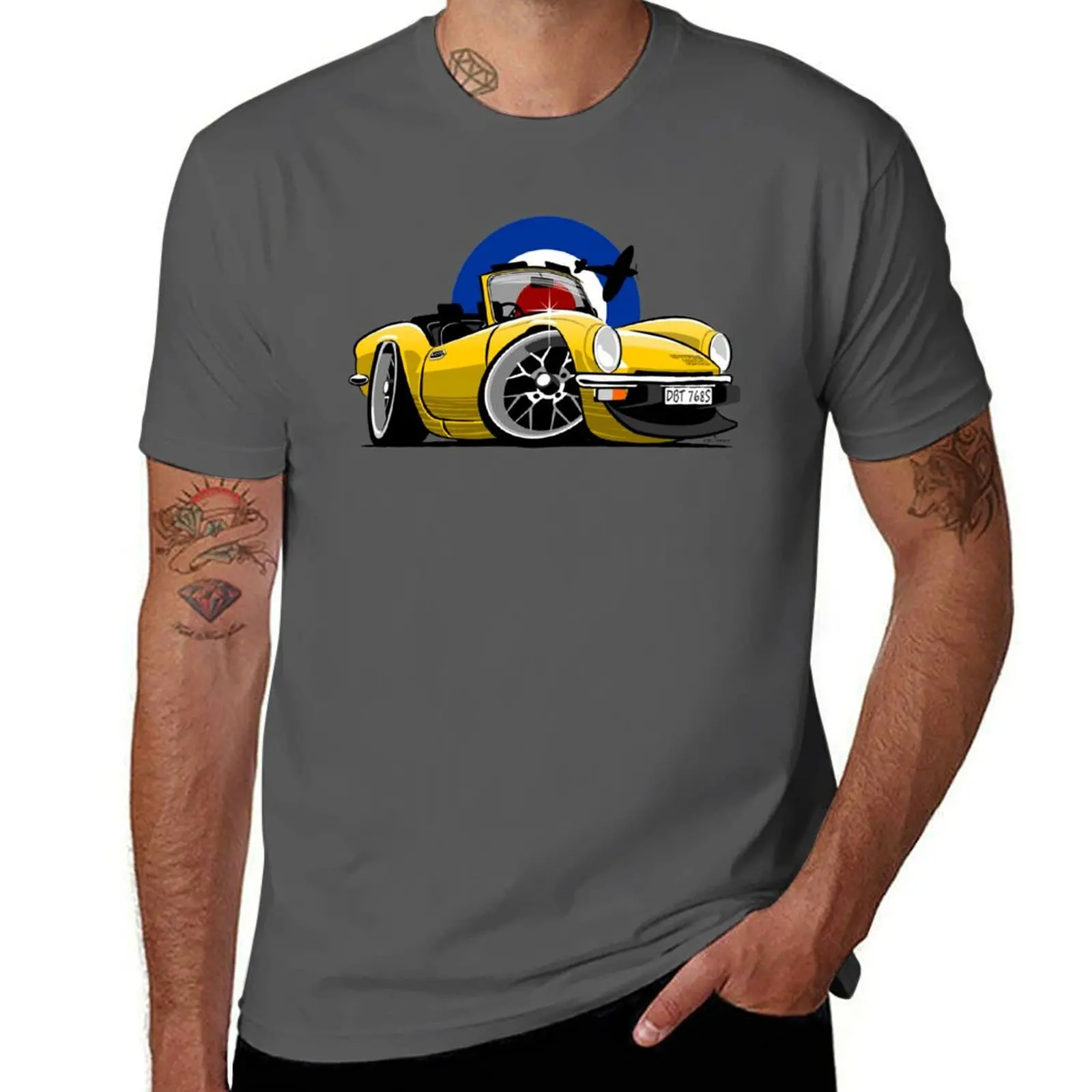 Triumph Spitfire 1500 caricature for Donna T-Shirt anime clothes designer shirts oversized mens vintage t shirts
Triumph Spitfire 1500 caricature for Donna T-Shirt anime clothes designer shirts oversized mens vintage t shirts