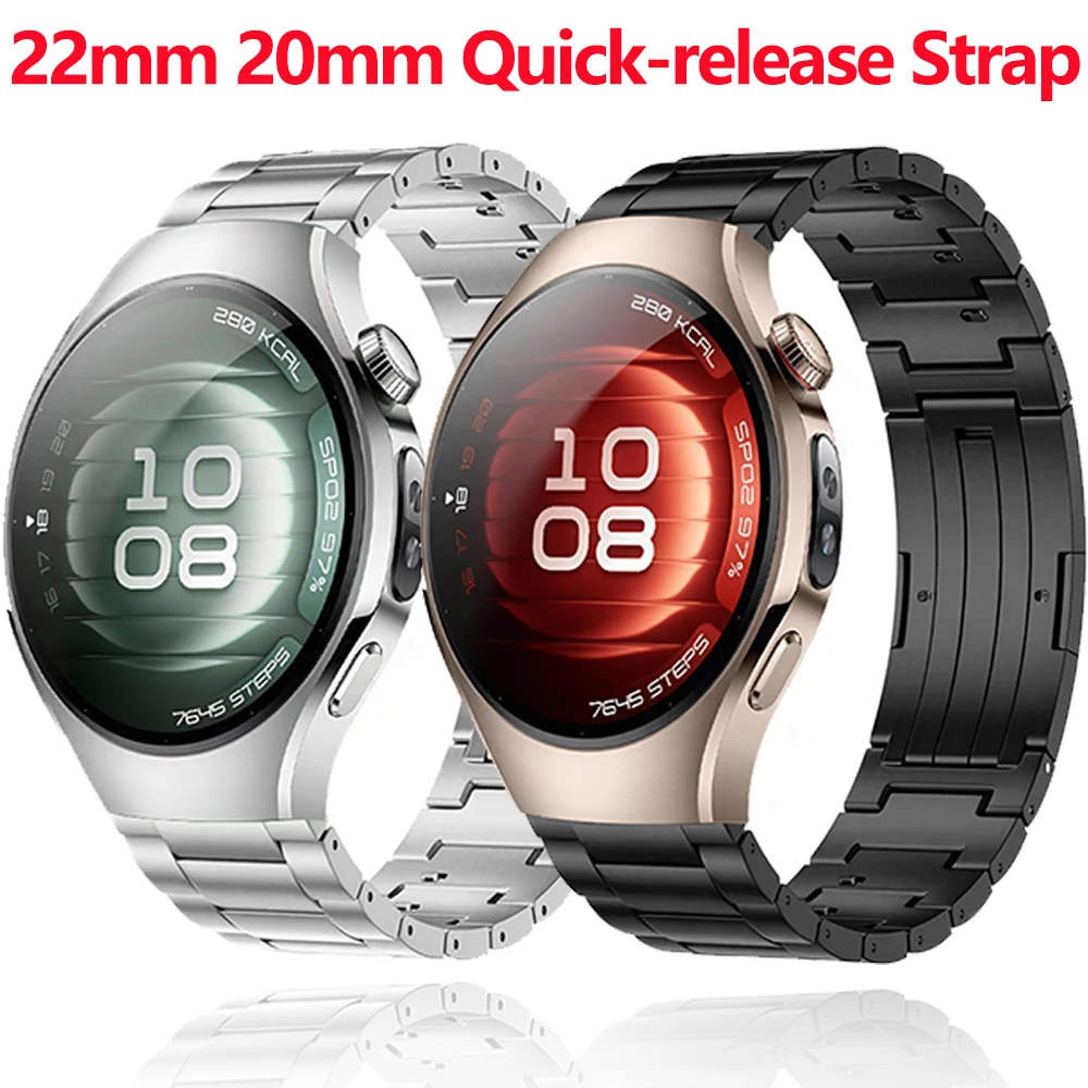 22mm 20mm Titanium Strap for Huawei Watch 5/4/GT5 Pro GT5 GT4 3 46mm Bracelet Watchband Correa for Amazfit Active 2/GTS/Bip 6 5
22mm 20mm Titanium Strap for Huawei Watch 5/4/GT5 Pro GT5 GT4 3 46mm Bracelet Watchband Correa for Amazfit Active 2/GTS/Bip 6 5