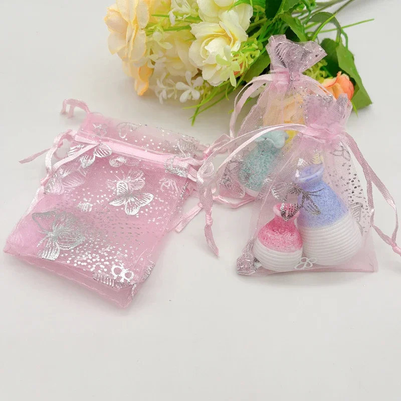 Butterfly Pink Organza Gift Bags, Packaging Bag, Wedding Packing, Jewelry Storage Bags, Drawstring Sachet, 500Pcs
Butterfly Pink Organza Gift Bags, Packaging Bag, Wedding Packing, Jewelry Storage Bags, Drawstring Sachet, 500Pcs