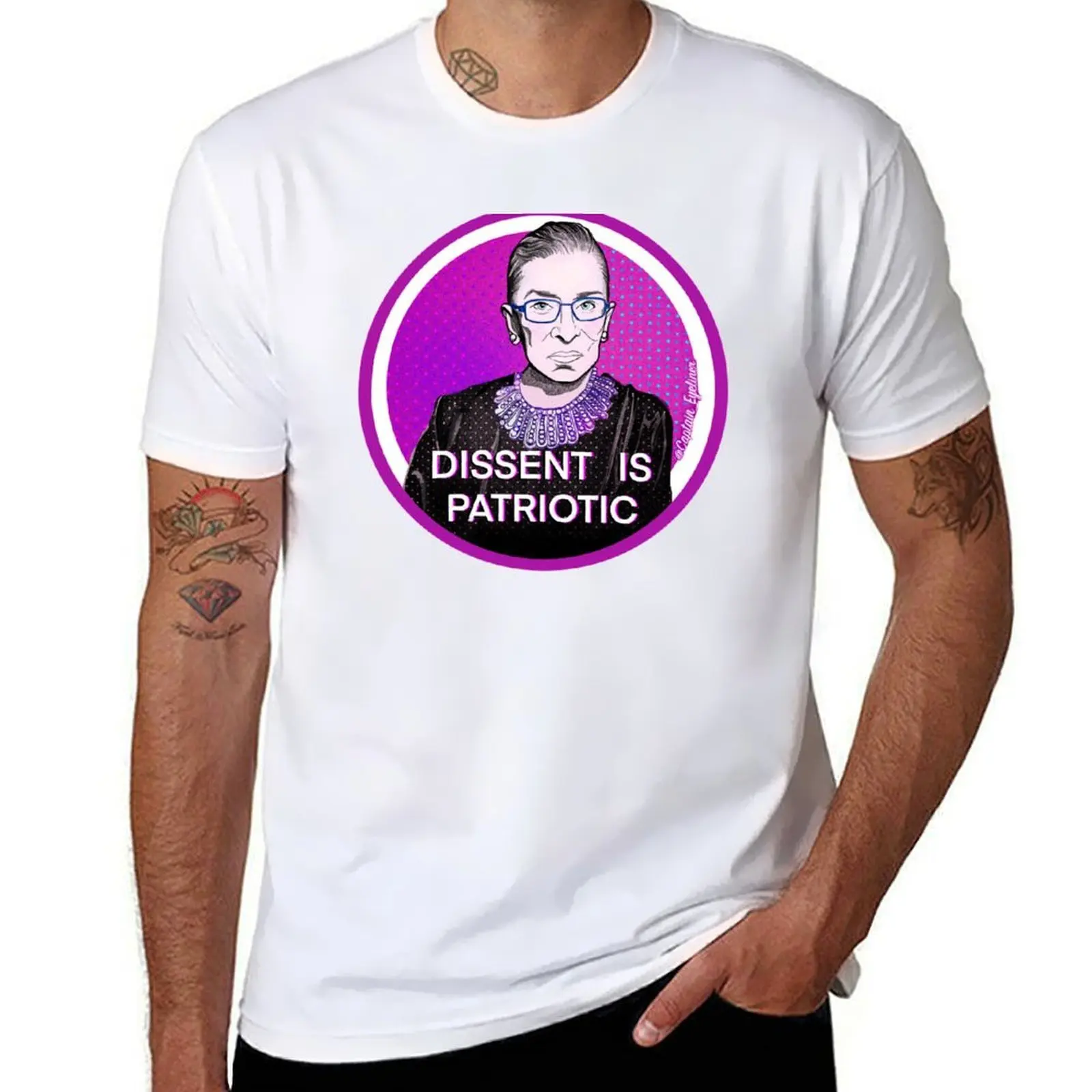 Dissent Is Patriotic (circle) T-Shirt man t shirt designer man t shirts for men casual T-Shirt
Dissent Is Patriotic (circle) T-Shirt man t shirt designer man t shirts for men casual T-Shirt