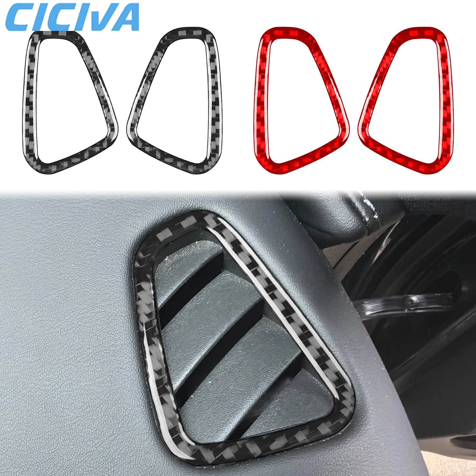 For Mercedes Benz C-Class W206 2022-2024 For GLC 2023-2024 Carbon Fiber Dashboard Air Outlet Vent Interior Accessories Stickers
For Mercedes Benz C-Class W206 2022-2024 For GLC 2023-2024 Carbon Fiber Dashboard Air Outlet Vent Interior Accessories Stickers