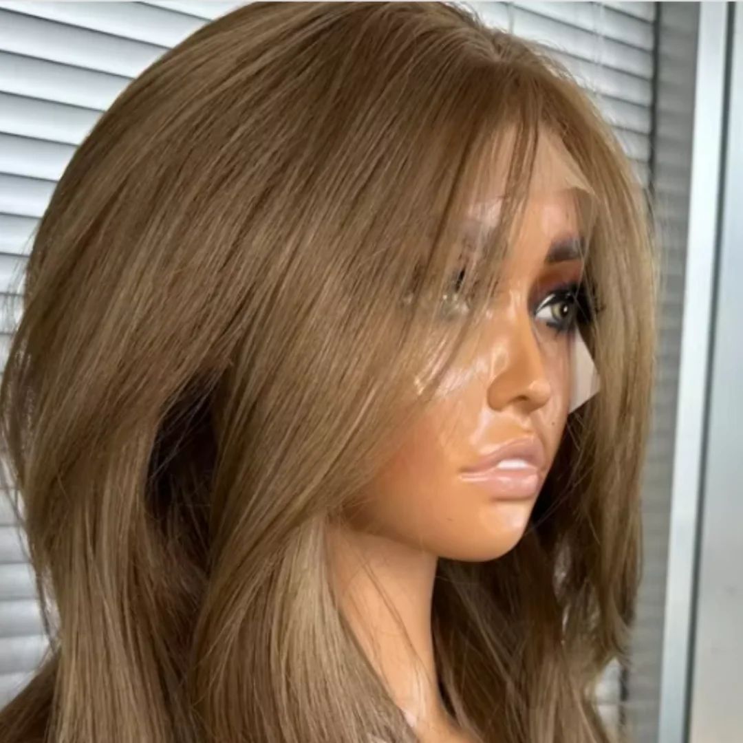 Блондинка Коричневая волна 26 дюймов 5x5 Шелковая основа Бесклеевой еврейский парик из человеческих волос с детскими волосами HD Кружевные европейские волосы Предварительно выщипанные для вечеринок 
Блондинка Коричневая волна 26 дюймов 5x5 Шелковая основа Бесклеевой еврейский парик из человеческих волос с детскими волосами HD Кружевные европейские волосы Предварительно выщипанные для вечеринок