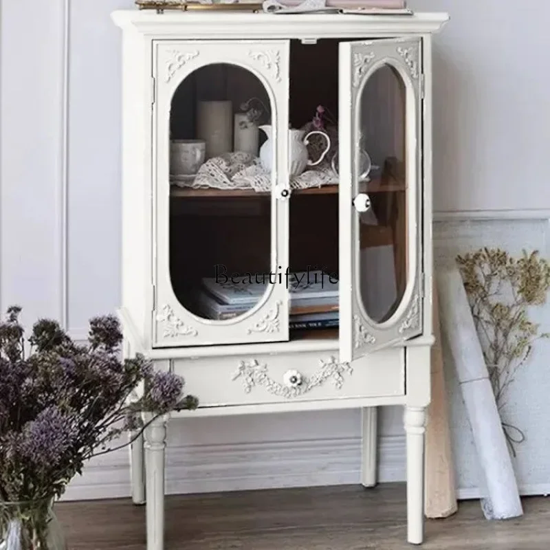 LJY*retro small cabinet light luxury display storage cabinet sofa bedroom
LJY*retro small cabinet light luxury display storage cabinet sofa bedroom