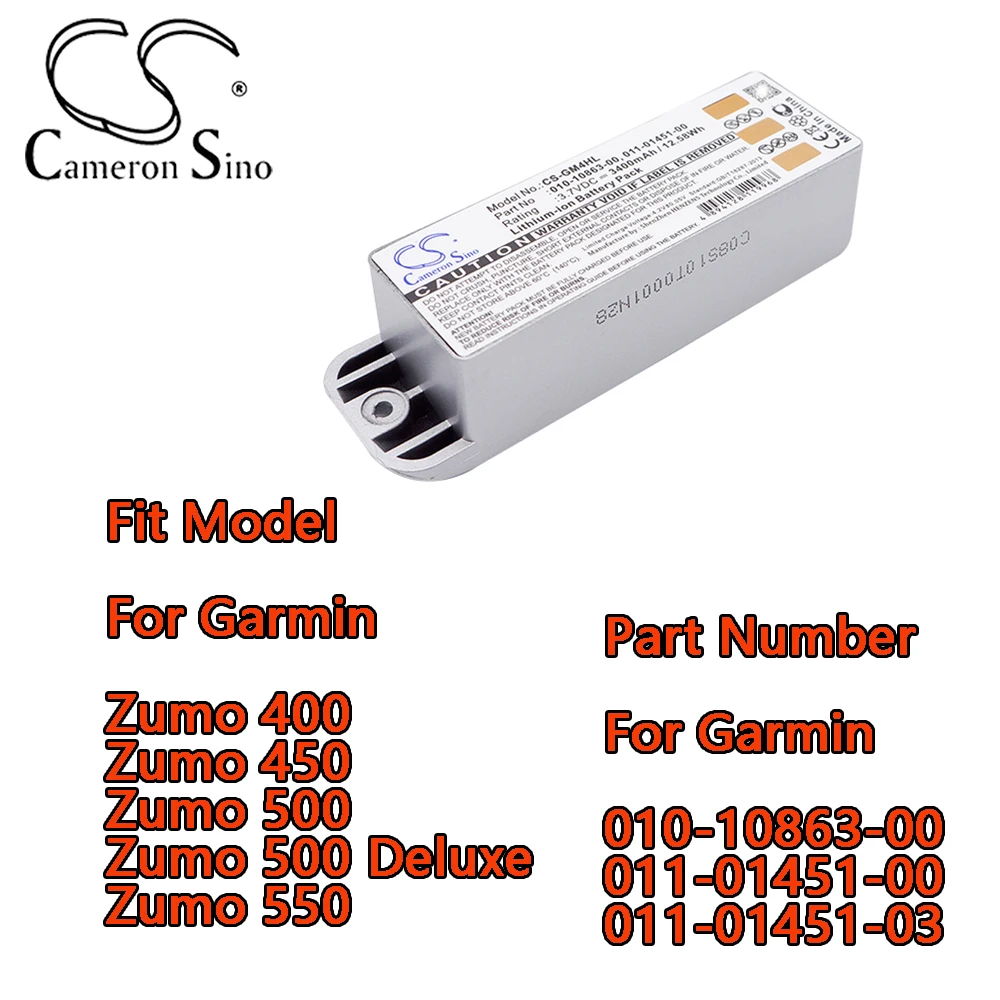 Cameron Sino 3400 мАч GPS, аккумулятор для навигатора для Garmin Zumo 400 Zumo 450 Zumo 500 Zumo 500 Deluxe Zumo 550
Cameron Sino 3400 мАч GPS, аккумулятор для навигатора для Garmin Zumo 400 Zumo 450 Zumo 500 Zumo 500 Deluxe Zumo 550