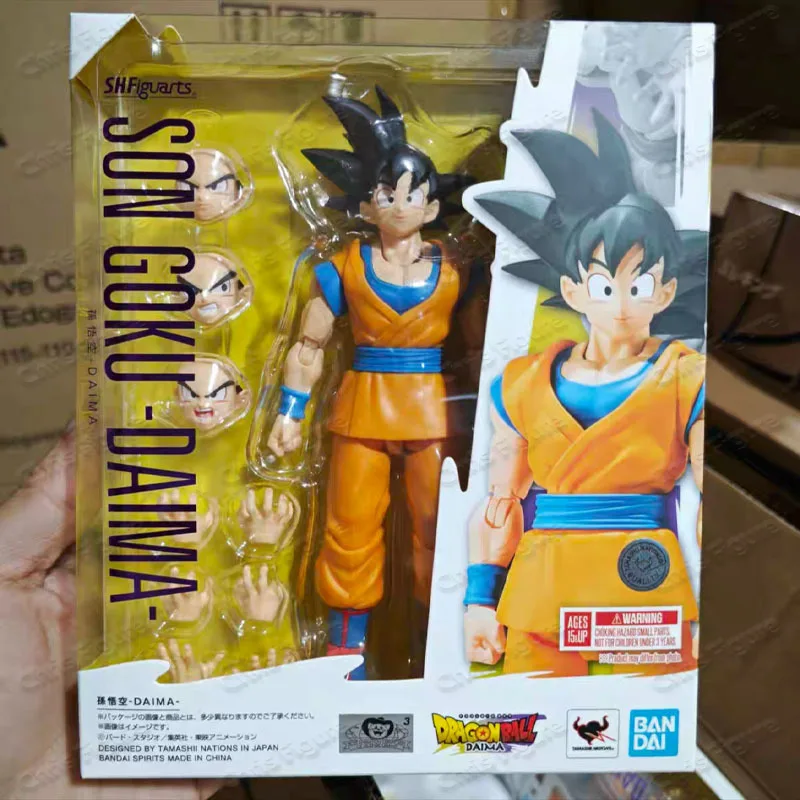 В наличии: Коллекционная фигурка BANDAI S.H.Figuarts Dragon Ball DAIMA Vegeta & Son Goku SHF, подарок для коллекционеров
В наличии: Коллекционная фигурка BANDAI S.H.Figuarts Dragon Ball DAIMA Vegeta & Son Goku SHF, подарок для коллекционеров