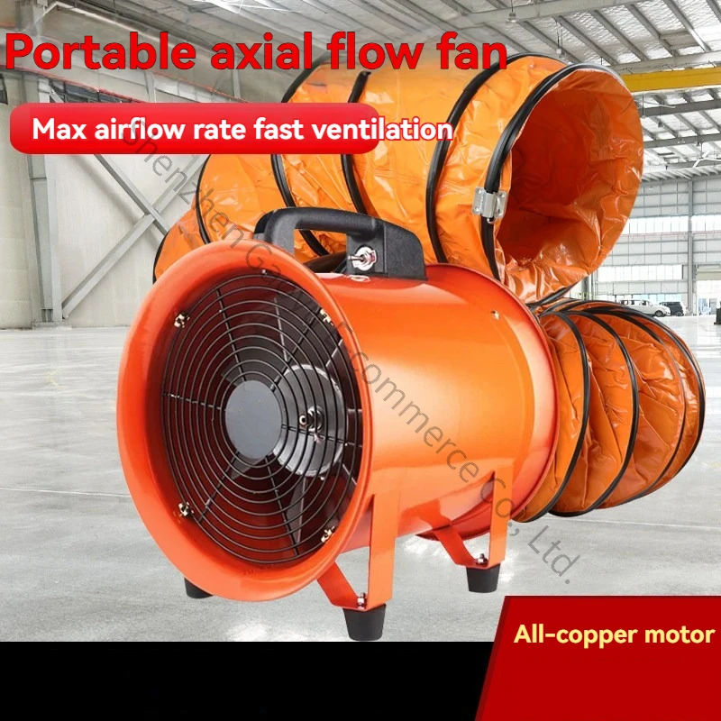 Portable Axial Fan 220V Industrial Ventilation Exhaust Blower Limited Space Ventilator Exhaust Blower
Portable Axial Fan 220V Industrial Ventilation Exhaust Blower Limited Space Ventilator Exhaust Blower
