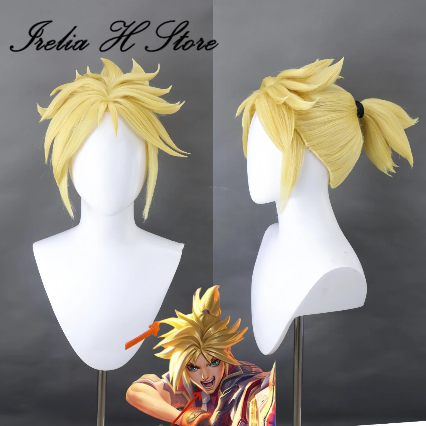Irelia H Store LOL battle academy Ezreal's wig Cosplay Wig Prestyled wig
Irelia H Store LOL battle academy Ezreal's wig Cosplay Wig Prestyled wig
