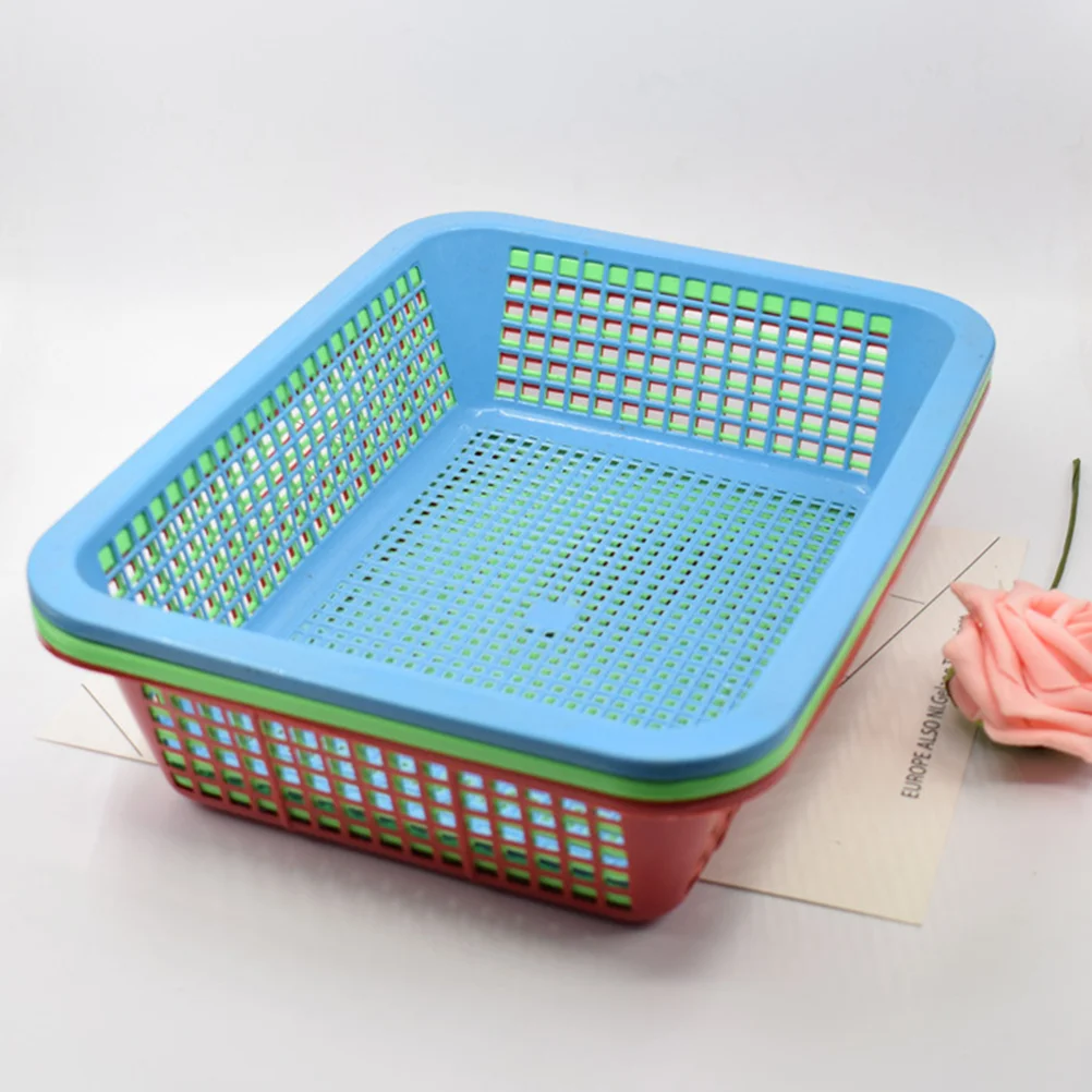 12 Pcs Fast Food Basket Household Hand Vegetable Creative Kitchen Storage Plastic
12 Pcs Fast Food Basket Household Hand Vegetable Creative Kitchen Storage Plastic