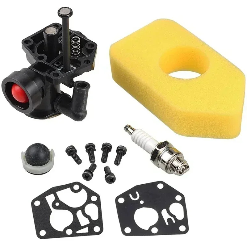 795477 Carburetor + 698369 Air Filter for Briggs & Stratton 795469 794147 699660 794161 498811 Lawn Mower Accessories
795477 Carburetor + 698369 Air Filter for Briggs & Stratton 795469 794147 699660 794161 498811 Lawn Mower Accessories