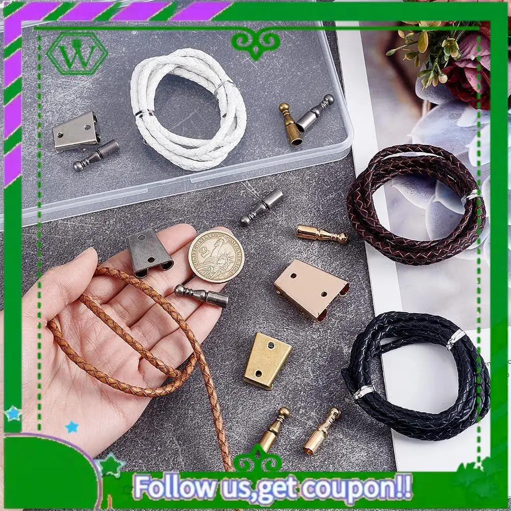 Latest-16Pcs Bolo Tie Findings Kit Bolo Tie Tips Replacement Kit Bolo Tie Buckle Accessories For Bolo Tie Making
Latest-16Pcs Bolo Tie Findings Kit Bolo Tie Tips Replacement Kit Bolo Tie Buckle Accessories For Bolo Tie Making