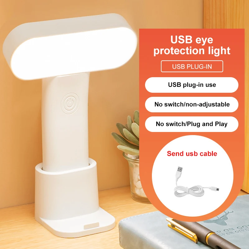 Led Eye Protection Reading Lamp Plug In Light 360 ° Rotary Table Lamp Home Furnishing Bedroom Nightlight Can Stand Table Lamp
Led Eye Protection Reading Lamp Plug In Light 360 ° Rotary Table Lamp Home Furnishing Bedroom Nightlight Can Stand Table Lamp