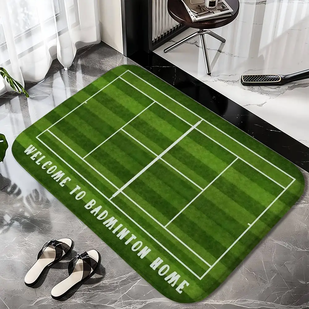 Tennis Court Pattern Floor Mat Printed Large Carpets Room And Bedroom Carpets Bathroom Anti Slip Door MATS Small Carpets
Tennis Court Pattern Floor Mat Printed Large Carpets Room And Bedroom Carpets Bathroom Anti Slip Door MATS Small Carpets