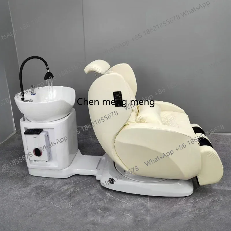 Smart High-end Electric Massage Shampoo Chairs Ergonomics Lounge Barber Shop Stylist Shampoo Chairs Salon Furniture Champu FYSB
Smart High-end Electric Massage Shampoo Chairs Ergonomics Lounge Barber Shop Stylist Shampoo Chairs Salon Furniture Champu FYSB