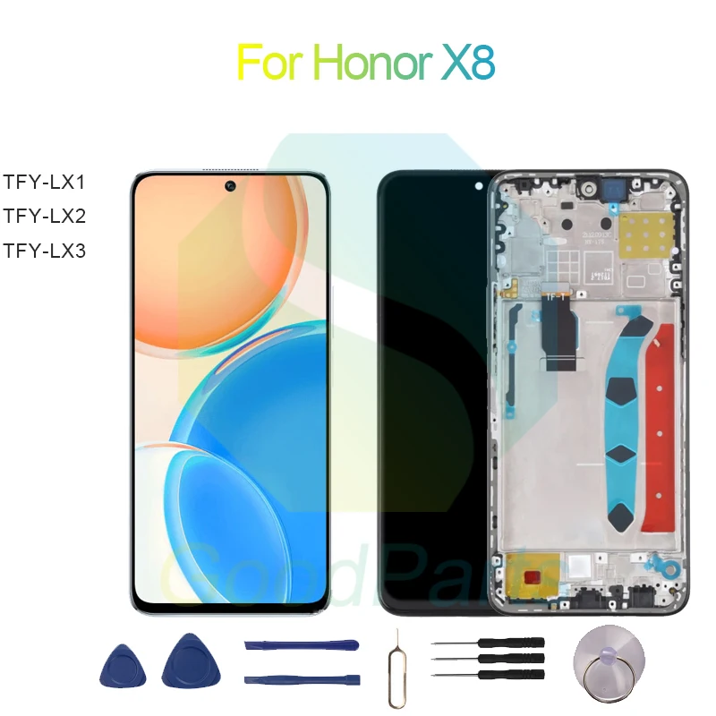 For Honor X8 Screen Display Replacement 2388*1080 TFY-LX1, TFY-LX2, TFY-LX3 X8 LCD Touch Digitizer
For Honor X8 Screen Display Replacement 2388*1080 TFY-LX1, TFY-LX2, TFY-LX3 X8 LCD Touch Digitizer