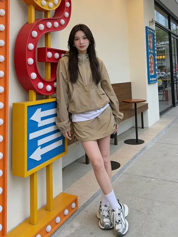 plus Size 2300 Pounds American Casual Sports Set Women Summer Workwear Sun Protection Fleece Jacket Short Skirt Two Piece Set
plus Size 2300 Pounds American Casual Sports Set Women Summer Workwear Sun Protection Fleece Jacket Short Skirt Two Piece Set