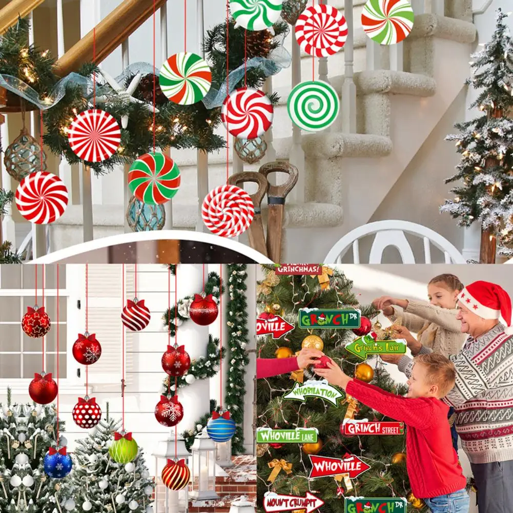 Christmas Tree Pendant High-quality Christmas Ornament Colorful Christmas Balls Candy Hanging Ornament Festive for Christmas
Christmas Tree Pendant High-quality Christmas Ornament Colorful Christmas Balls Candy Hanging Ornament Festive for Christmas