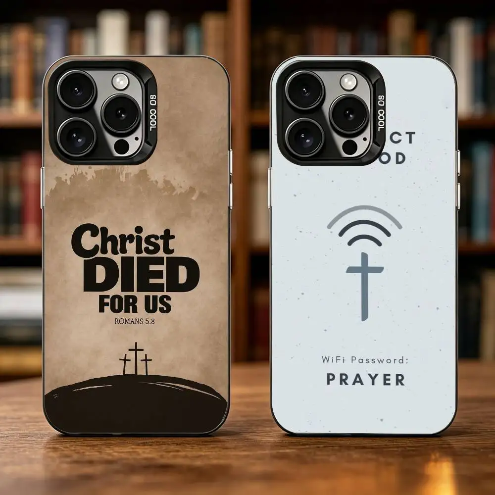 C-Christian J-Jesus Bible Verse Phone Case For iPhone 17,16,15,14,13,12,Plus,Pro Max,XS,Colorful Silver Phone case Funda Cover
C-Christian J-Jesus Bible Verse Phone Case For iPhone 17,16,15,14,13,12,Plus,Pro Max,XS,Colorful Silver Phone case Funda Cover