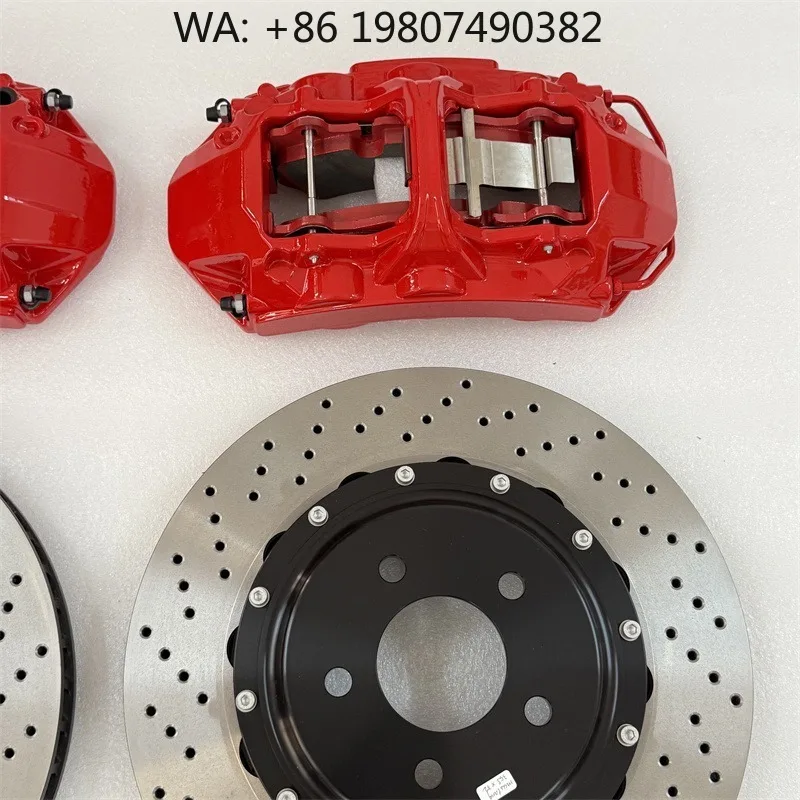 GT6 6 Piston Big Brake Caliper Kit 355MM 380MM 405MM Brake Disc Options High Performance Racing Refit Accessories
GT6 6 Piston Big Brake Caliper Kit 355MM 380MM 405MM Brake Disc Options High Performance Racing Refit Accessories