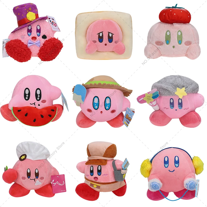 Star Kirby мягкие игрушки Kirby cos клубника арбуз хлеб волшебный Kirby аниме плюшевые игрушки высокого качества
Star Kirby мягкие игрушки Kirby cos клубника арбуз хлеб волшебный Kirby аниме плюшевые игрушки высокого качества
