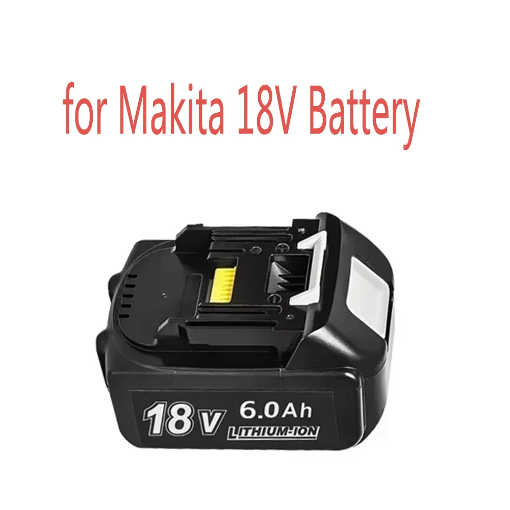 for Makita 18V Battery 6Ah 18650 Lithium ion Replacement BL1860B BL1860 BL1850 Rechargeable Power Tool Battery DDF486 DF488
for Makita 18V Battery 6Ah 18650 Lithium ion Replacement BL1860B BL1860 BL1850 Rechargeable Power Tool Battery DDF486 DF488