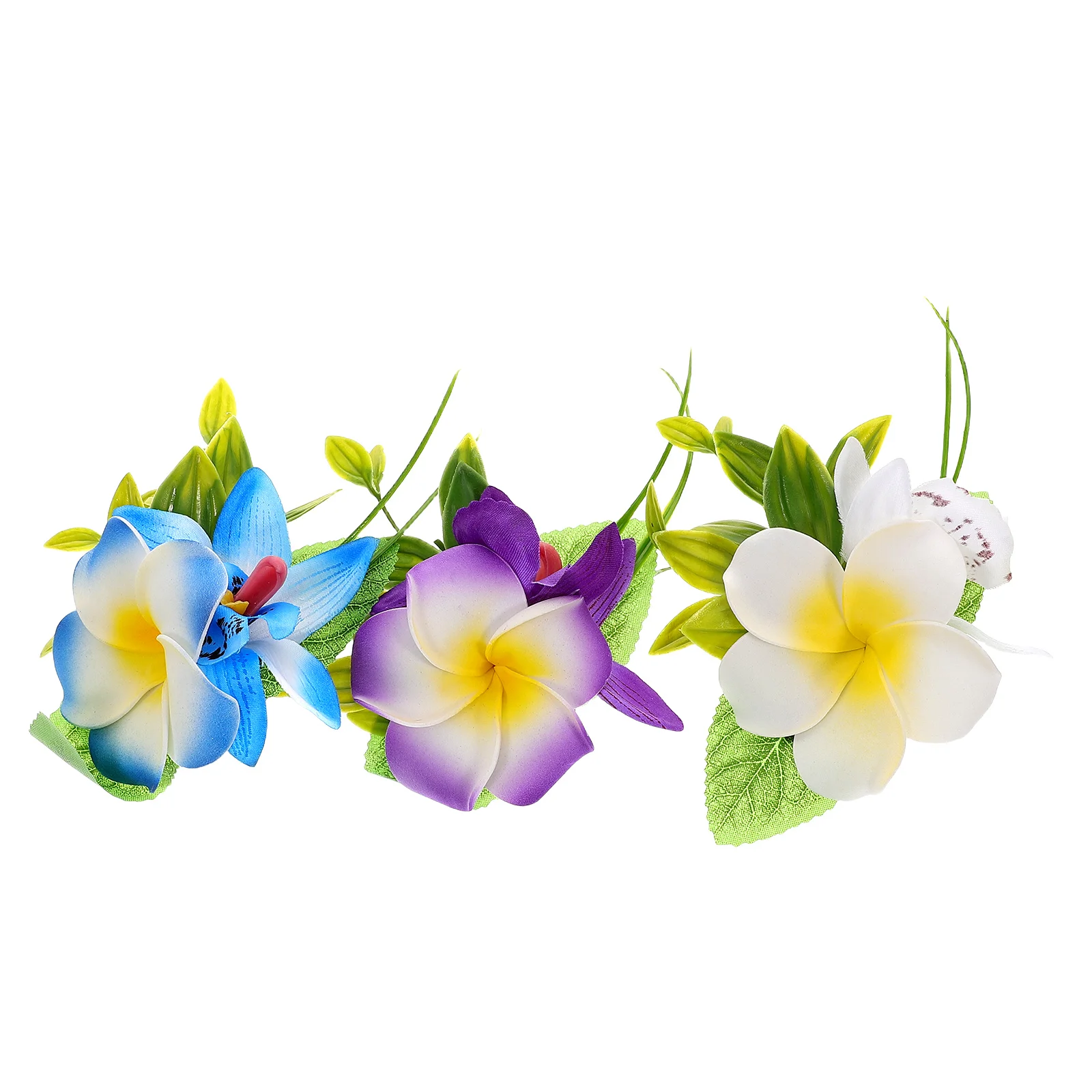 3pcs Hawaiian Hibiscus Hairpin Artificial Flower Clips Lightweight Beach Vacation Accessories Boho Floral Hairpins for for Hair
3pcs Hawaiian Hibiscus Hairpin Artificial Flower Clips Lightweight Beach Vacation Accessories Boho Floral Hairpins for for Hair