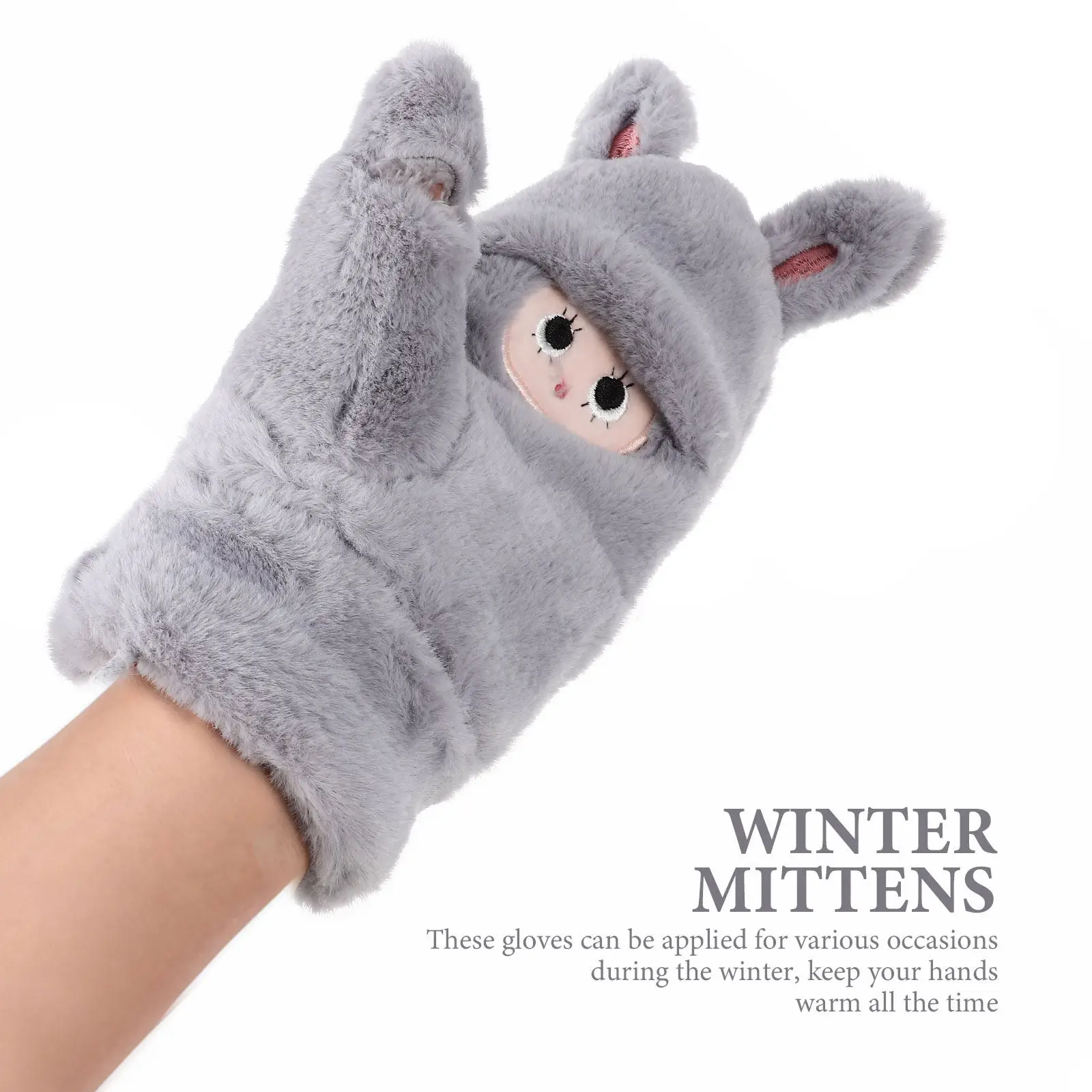 1Pair Thick Warm Winter Mittens for Children Boys Girls Elastic Comfortable Cold Protection Gloves for Snow Play Holiday
1Pair Thick Warm Winter Mittens for Children Boys Girls Elastic Comfortable Cold Protection Gloves for Snow Play Holiday