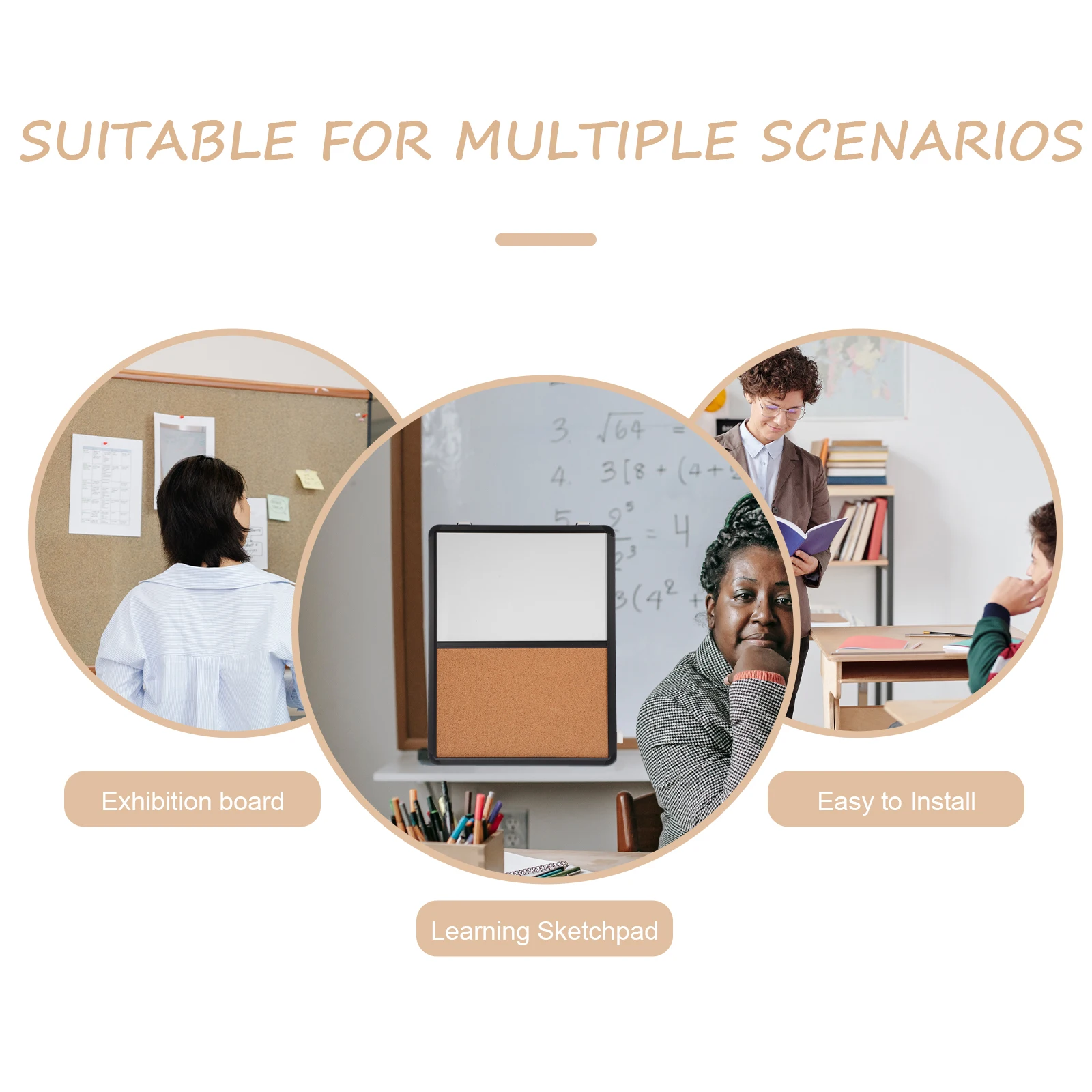 Soft Cork 30x40cm Black Frame Wall Mountable Bulletin Board Sets Office Study Decor Memo Board Display Notice Bulletin
Soft Cork 30x40cm Black Frame Wall Mountable Bulletin Board Sets Office Study Decor Memo Board Display Notice Bulletin