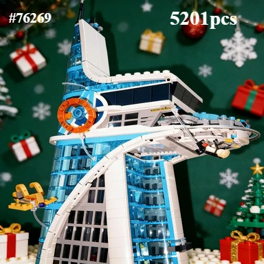 Наборы модульных строительных блоков Battle Tower, совместимые с деталями Lego, подходят для рождественских подарков 76269
Наборы модульных строительных блоков Battle Tower, совместимые с деталями Lego, подходят для рождественских подарков 76269