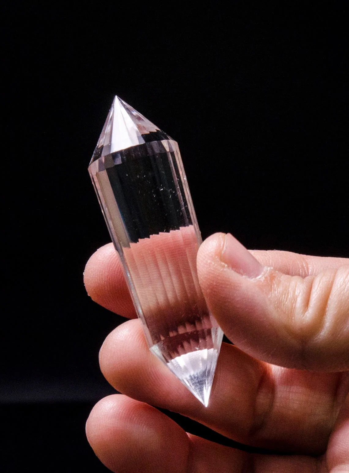 Hight Quality Clear Vogel Style Quartz Crystal Wand 24 Sided Double Point Wand Inspired Spiritual Reiki Healing Crystal
Hight Quality Clear Vogel Style Quartz Crystal Wand 24 Sided Double Point Wand Inspired Spiritual Reiki Healing Crystal