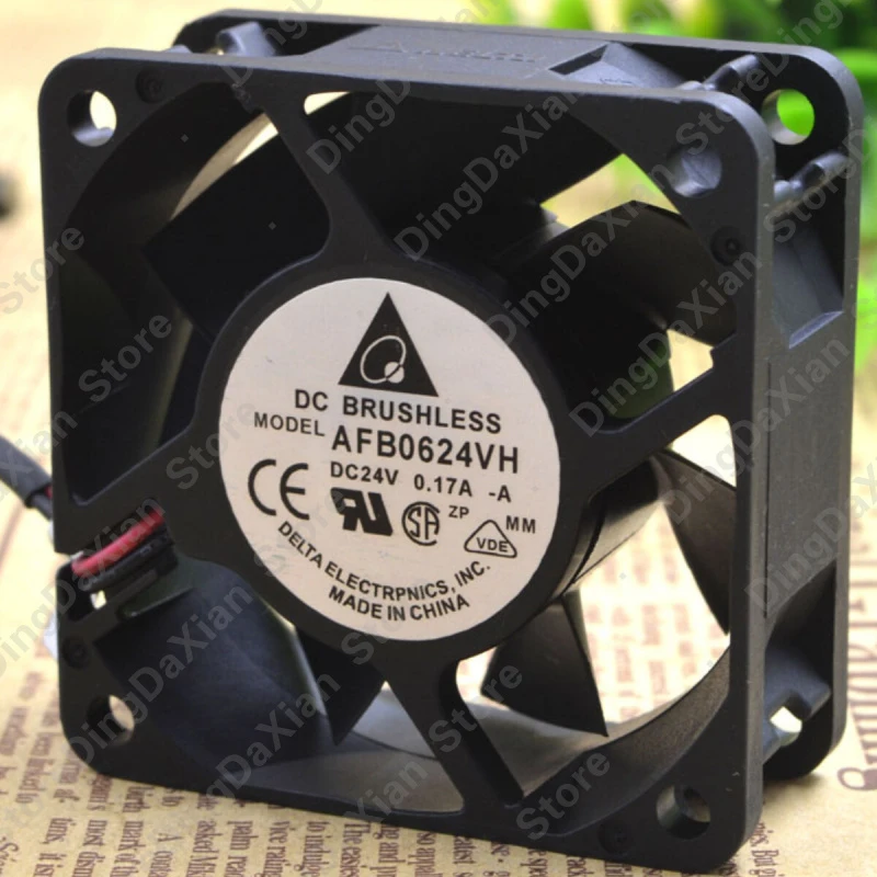 l 1PCS DELTA AFB0624VH | DC24V 0.17A | 6CM | Inverter Industrial Cooling Fan
l 1PCS DELTA AFB0624VH | DC24V 0.17A | 6CM | Inverter Industrial Cooling Fan