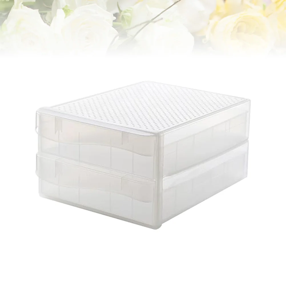 Plastic Double-Layer Egg Storage Box 60 Grids Refrigerator Egg Tray Container Space-Saving Crisper Plastic Crisper
Plastic Double-Layer Egg Storage Box 60 Grids Refrigerator Egg Tray Container Space-Saving Crisper Plastic Crisper