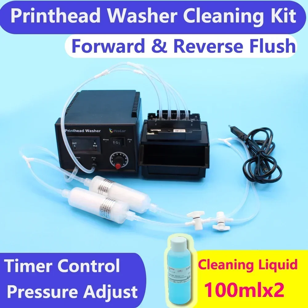 DX6 XP600 DTF Printhead Cleaning Liquid Washer Cleaner Flush Machine Clean Kit Flusher For Epson L1800 L805 1390 i3200 Unclog
DX6 XP600 DTF Printhead Cleaning Liquid Washer Cleaner Flush Machine Clean Kit Flusher For Epson L1800 L805 1390 i3200 Unclog