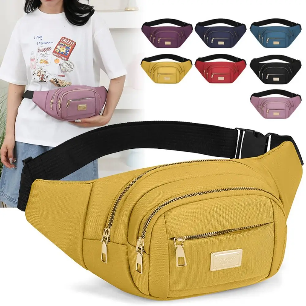 Fashion Oxford Cloth Waist Bag Multifunctional 7 Colors Waist Packs Multi-compartment Purse Crossbody Bags Unisex
Fashion Oxford Cloth Waist Bag Multifunctional 7 Colors Waist Packs Multi-compartment Purse Crossbody Bags Unisex
