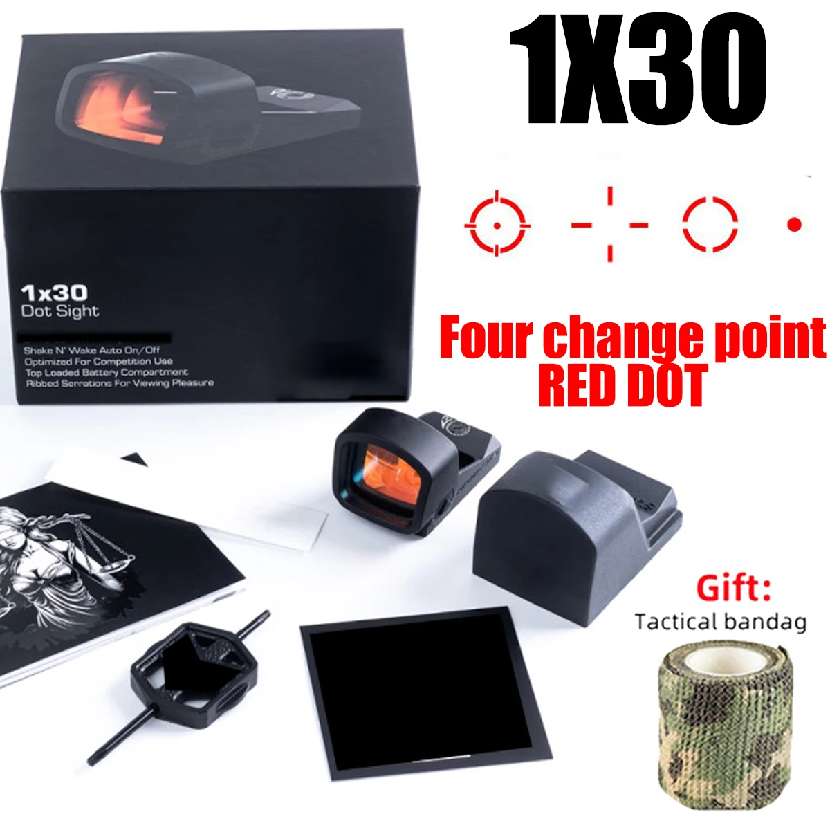 1×30 four dot red lights
1×30 four dot red lights