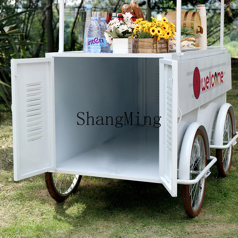 FG stall cart, night market, outdoor scenic spot vending car, Internet celebrity iron float, movable booth
FG stall cart, night market, outdoor scenic spot vending car, Internet celebrity iron float, movable booth