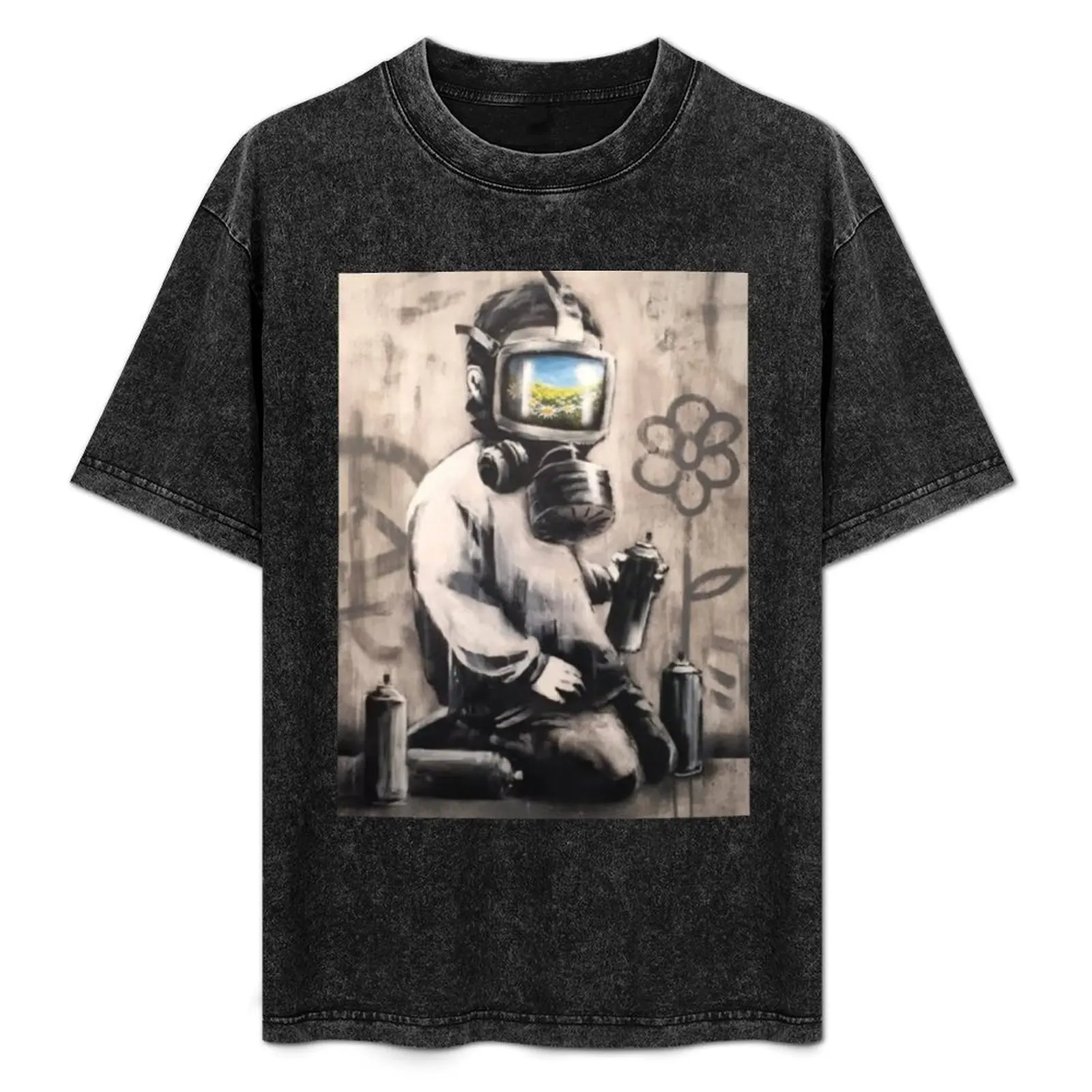 Banksy Bloomin Kids T-Shirt Basic Crew Neck Short Sleeve Top
Banksy Bloomin Kids T-Shirt Basic Crew Neck Short Sleeve Top