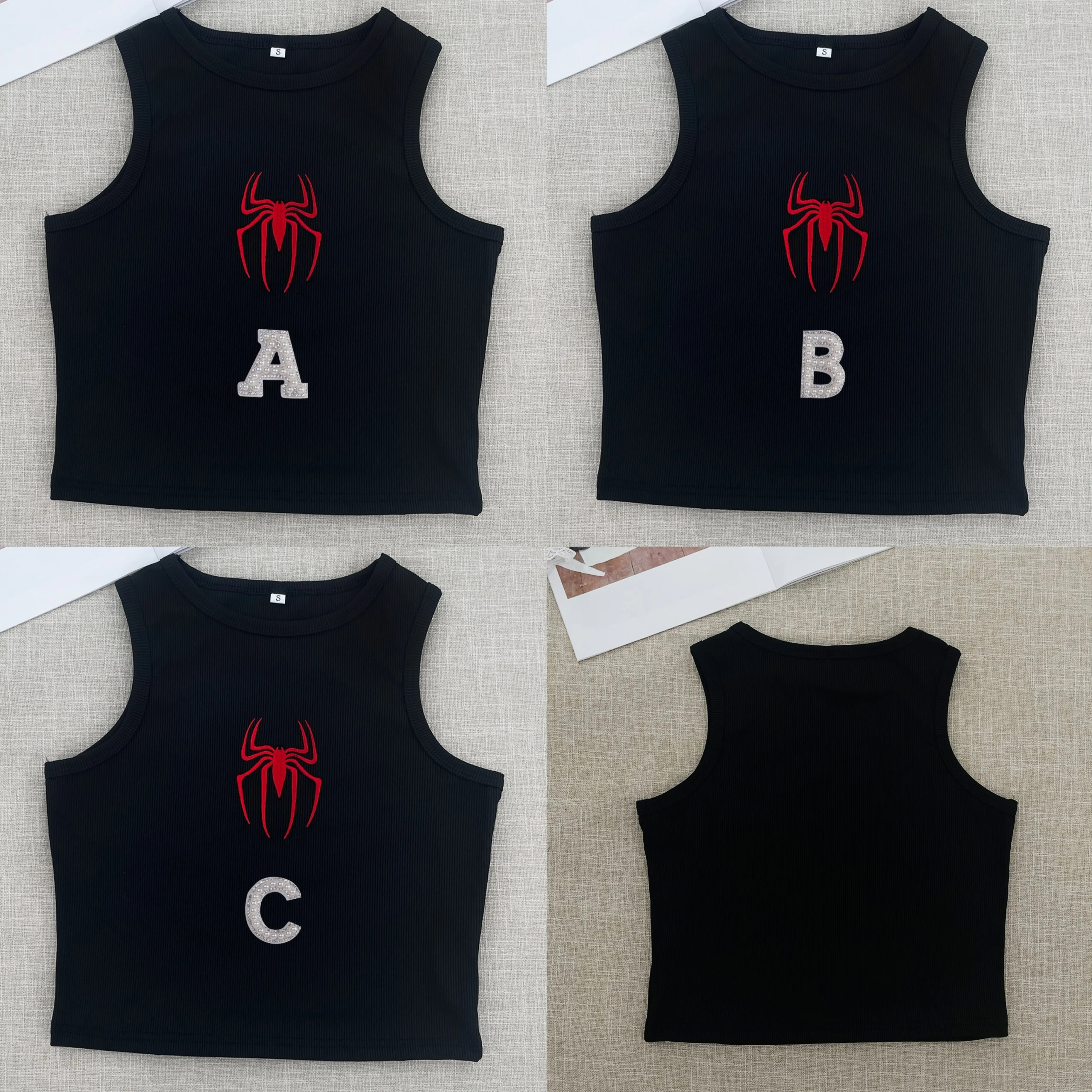 Punk Spider Letter Only Beauty Y2k Dress Slim Short Sleeve Cut Top Retro Top Fairy Trash Graphic T-shirt Sleeveless Tops
Punk Spider Letter Only Beauty Y2k Dress Slim Short Sleeve Cut Top Retro Top Fairy Trash Graphic T-shirt Sleeveless Tops