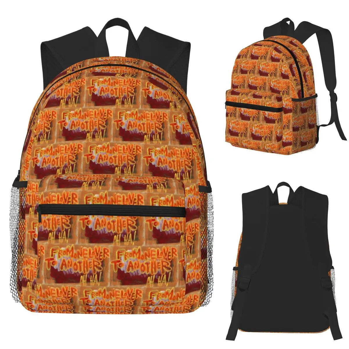 From One Lover To Another Ah Ha Student Backpack School Bag Hiking Travel Daypack for Men Women Fashion Bookbag Shoulder Bags
From One Lover To Another Ah Ha Student Backpack School Bag Hiking Travel Daypack for Men Women Fashion Bookbag Shoulder Bags