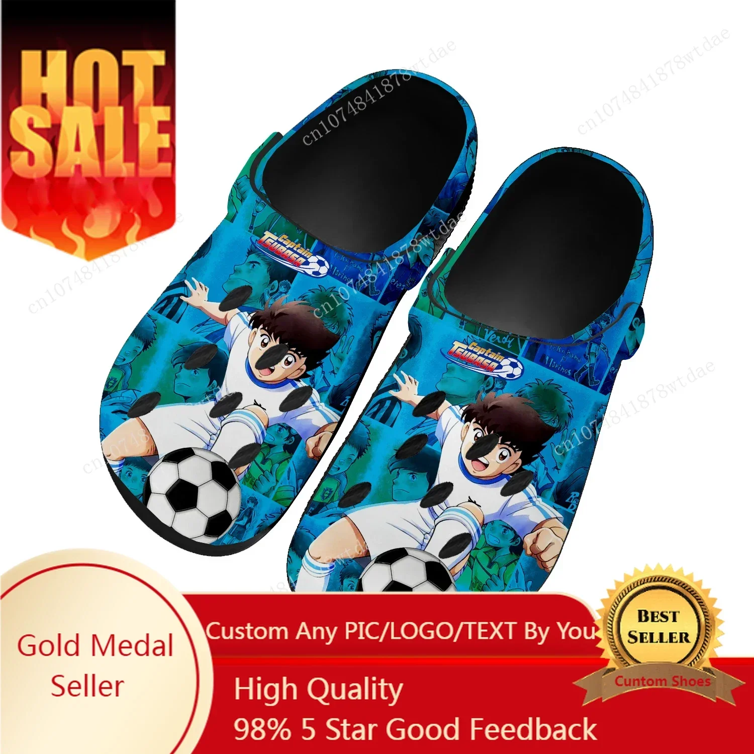 Captain Tsubasa Ozora Tsubasa Home Clogs Mens Womens Teenager Custom Made Water Shoes Manga Garden Beach Hole Slippers Sandals
Captain Tsubasa Ozora Tsubasa Home Clogs Mens Womens Teenager Custom Made Water Shoes Manga Garden Beach Hole Slippers Sandals