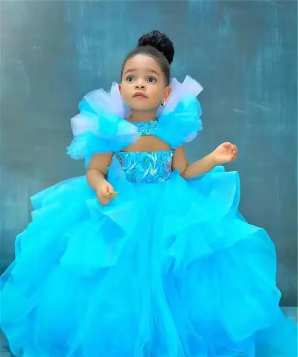 Shining Flower Girl Dress For Wedding Lace Puffy Sequins Beading Full Sleeve Kids Birthday Party First Communion Gowns
Shining Flower Girl Dress For Wedding Lace Puffy Sequins Beading Full Sleeve Kids Birthday Party First Communion Gowns