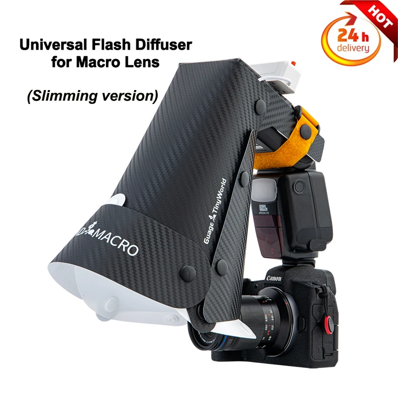Universal Flash Diffuser Softbox Speedlight Reflector Snoot Camera Accessories for Macro Lens Shooting Camera Flash Light-GUAGE
Universal Flash Diffuser Softbox Speedlight Reflector Snoot Camera Accessories for Macro Lens Shooting Camera Flash Light-GUAGE