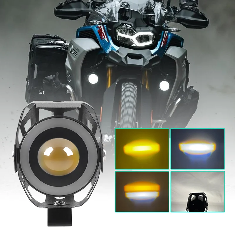New U7 LED Motorcycle Headlight with Angle Eyes Additional Spotlights Fog Lights Universal Motorbike Auxiliary LED Driving Lamp
New U7 LED Motorcycle Headlight with Angle Eyes Additional Spotlights Fog Lights Universal Motorbike Auxiliary LED Driving Lamp