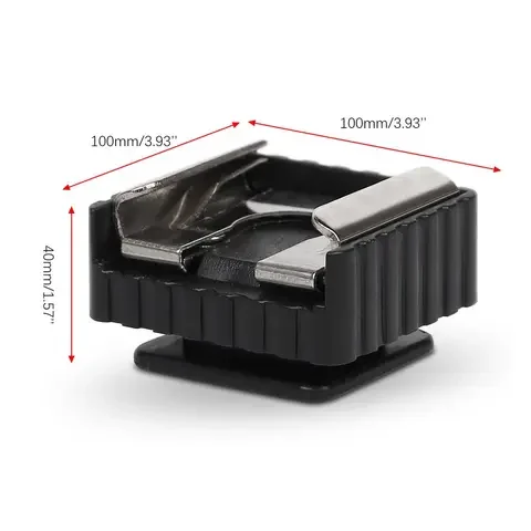 Metal Camera Hot Shoe Mount Adapter To 1/4" Screw Thread For Studio Light Tripod Lamp holder flash adapter
Metal Camera Hot Shoe Mount Adapter To 1/4" Screw Thread For Studio Light Tripod Lamp holder flash adapter