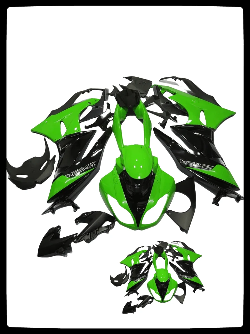 Cowling For ZX6R 2009 Full Fairing Kit 2010 2011 2012 636 Motorcycle Bodywork ZX 6R Injection green black
Cowling For ZX6R 2009 Full Fairing Kit 2010 2011 2012 636 Motorcycle Bodywork ZX 6R Injection green black