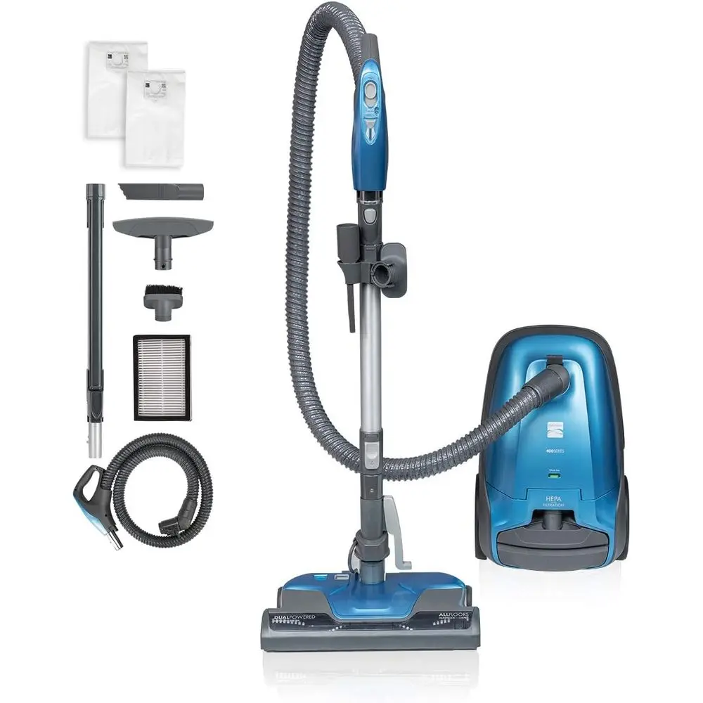 BC3005 Pet riendly Lightweight Bagged Canister Vacuum Cleaner with Extended Telescoping Wand, HEPA, 2 Mot, Retractable Cord, and
BC3005 Pet riendly Lightweight Bagged Canister Vacuum Cleaner with Extended Telescoping Wand, HEPA, 2 Mot, Retractable Cord, and
