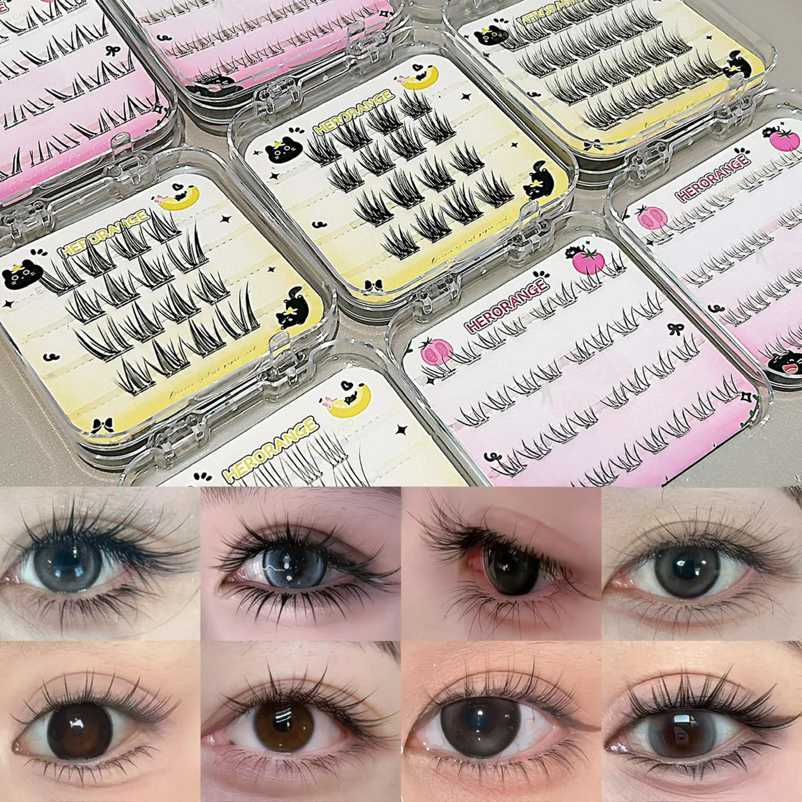 False Eyelashes Glue Free Realistic False Eyelashes Woman Vivid Single Cluster Fine Stems Lash Perfect Gift To Girls Or Ladies
False Eyelashes Glue Free Realistic False Eyelashes Woman Vivid Single Cluster Fine Stems Lash Perfect Gift To Girls Or Ladies