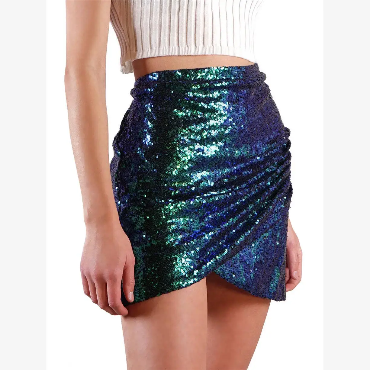Модная короткая женская юбка-карандаш облегающего кроя с плиссированным подолом, яркими пайетками и бисером, в стиле Citywalk Cleanfit
Модная короткая женская юбка-карандаш облегающего кроя с плиссированным подолом, яркими пайетками и бисером, в стиле Citywalk Cleanfit
