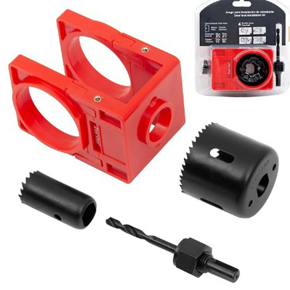 Door Lock Installation Kit With Plastic Guide Template Suitable For 1-3/8" To 1-3/4" (35mm-43mm) Door Thick Building Hardware
Door Lock Installation Kit With Plastic Guide Template Suitable For 1-3/8" To 1-3/4" (35mm-43mm) Door Thick Building Hardware