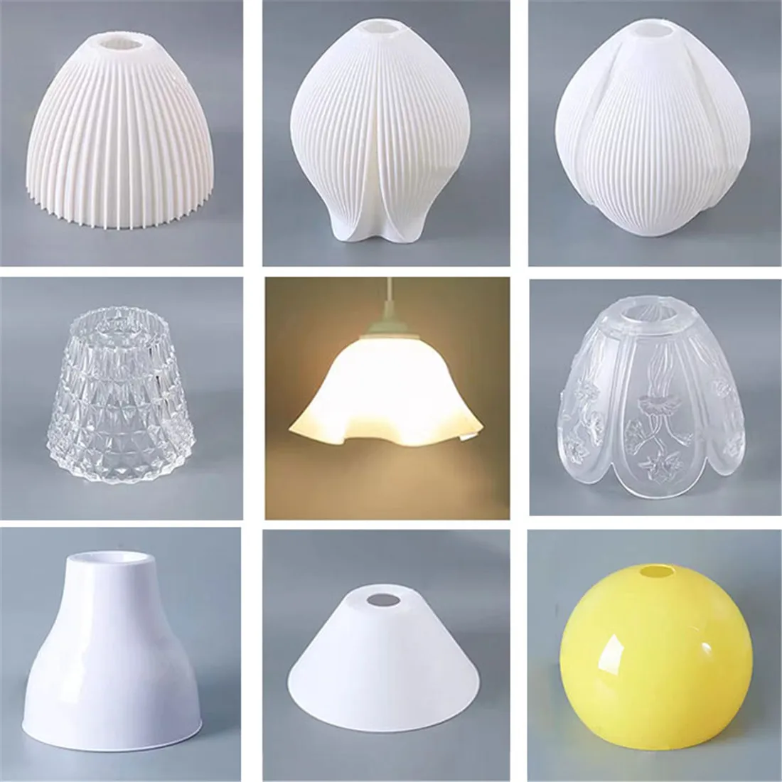 Clear White Yellow 42mm E27 Plastic Lamp Shade Replacement, 3D Acrylic Globe Hat Bowl Pattern E26 BulB Cover for Decor Lighting
Clear White Yellow 42mm E27 Plastic Lamp Shade Replacement, 3D Acrylic Globe Hat Bowl Pattern E26 BulB Cover for Decor Lighting